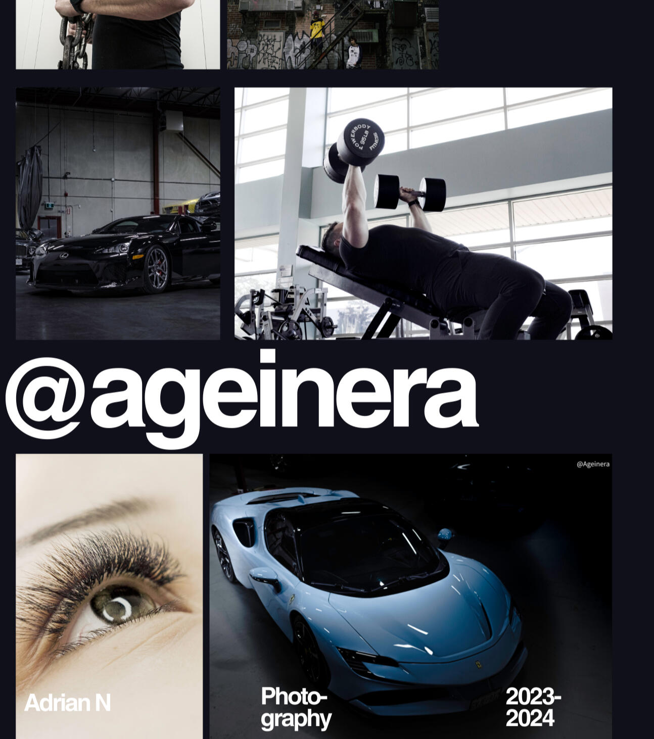 Niche Portfolio of the various works and projects by @ageinera